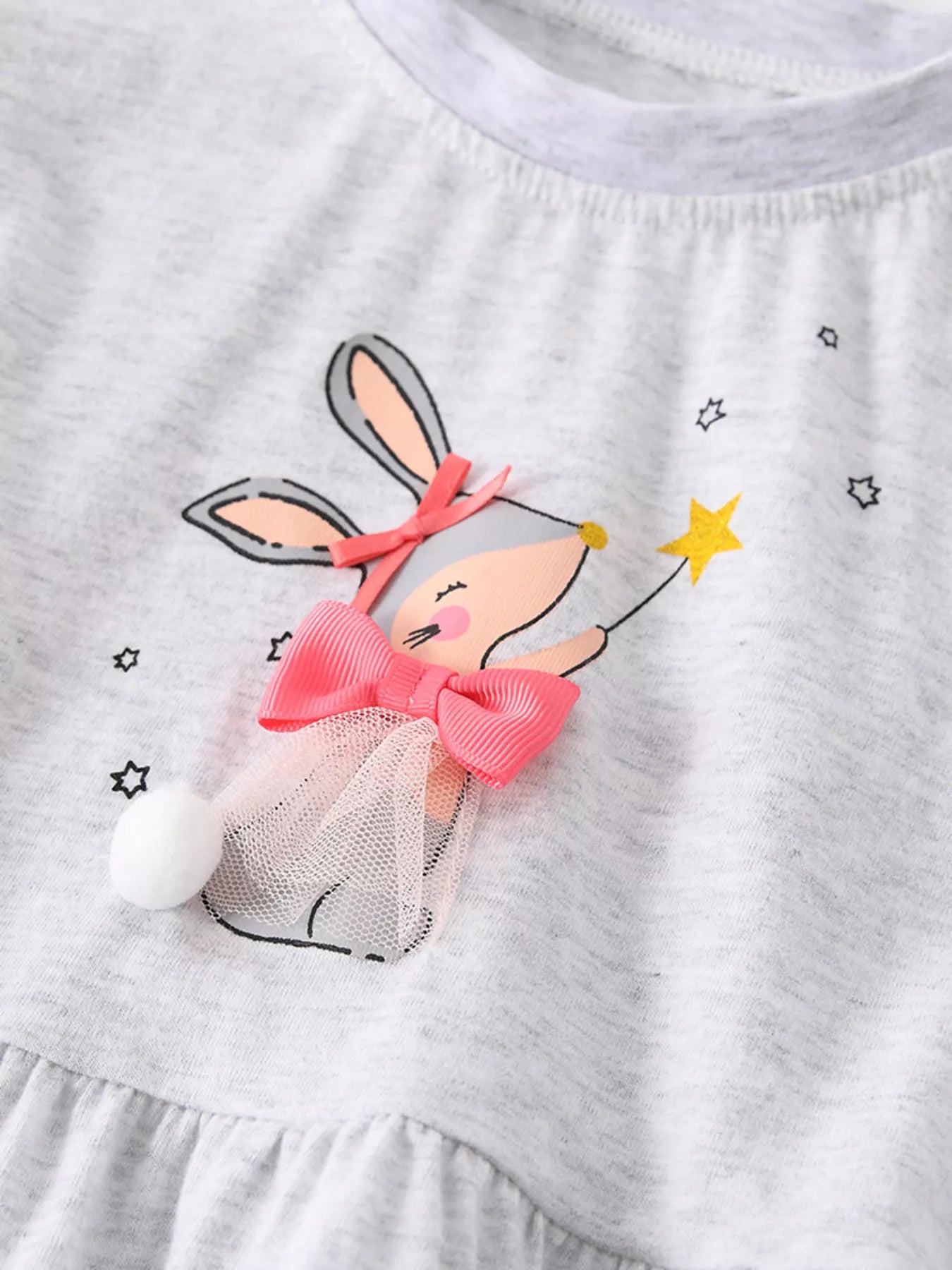 Children's Long Sleeve Top & Polka Dot Pants Set