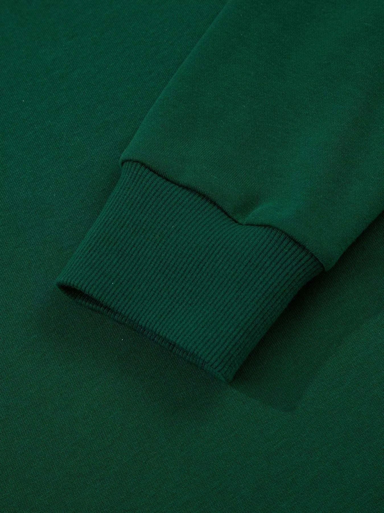 Embroidered Letter Christmas Round Neck Sweatshirt