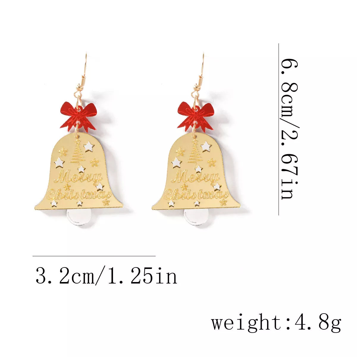 Christmas Bell Dangle Earrings