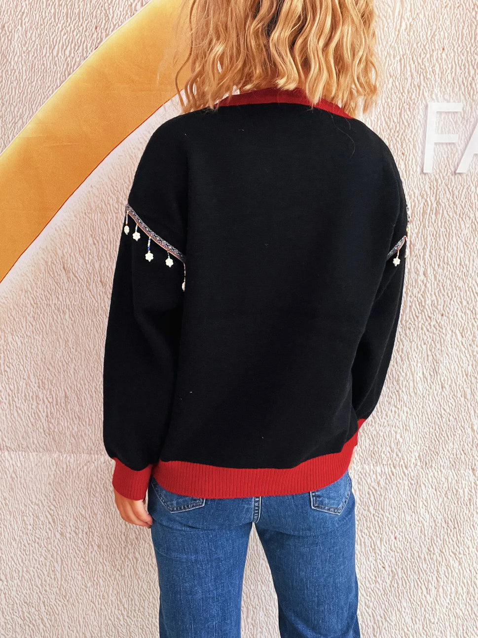 Christmas Tree Long Sleeve Sweater