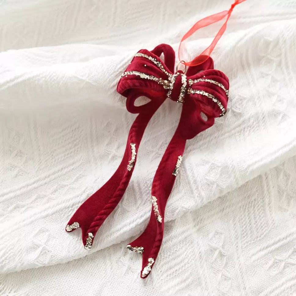 Christmas Velvet Hanging Ornament