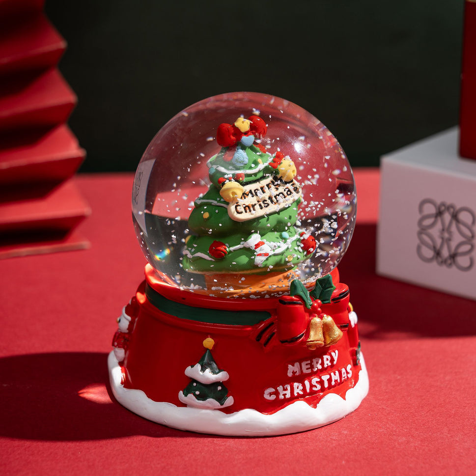 Christmas crystal ball