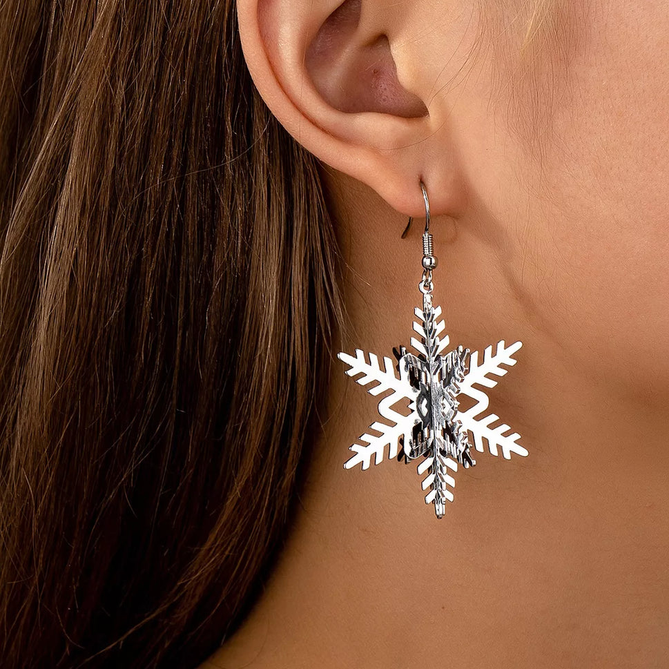 Christmas Tree Dangle Earrings