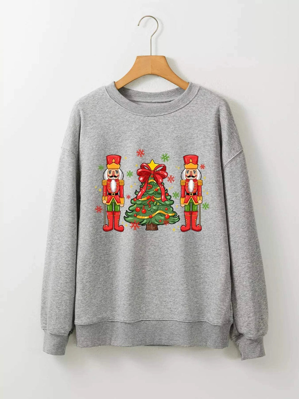 Christmas Nutcracker Men Guard Graphic Pullover Sweatshirt