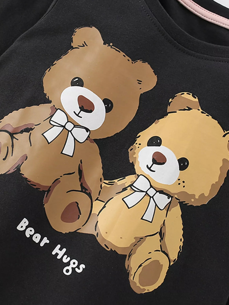 Children's Bear Hugs Long Sleeve Top and Pants Set