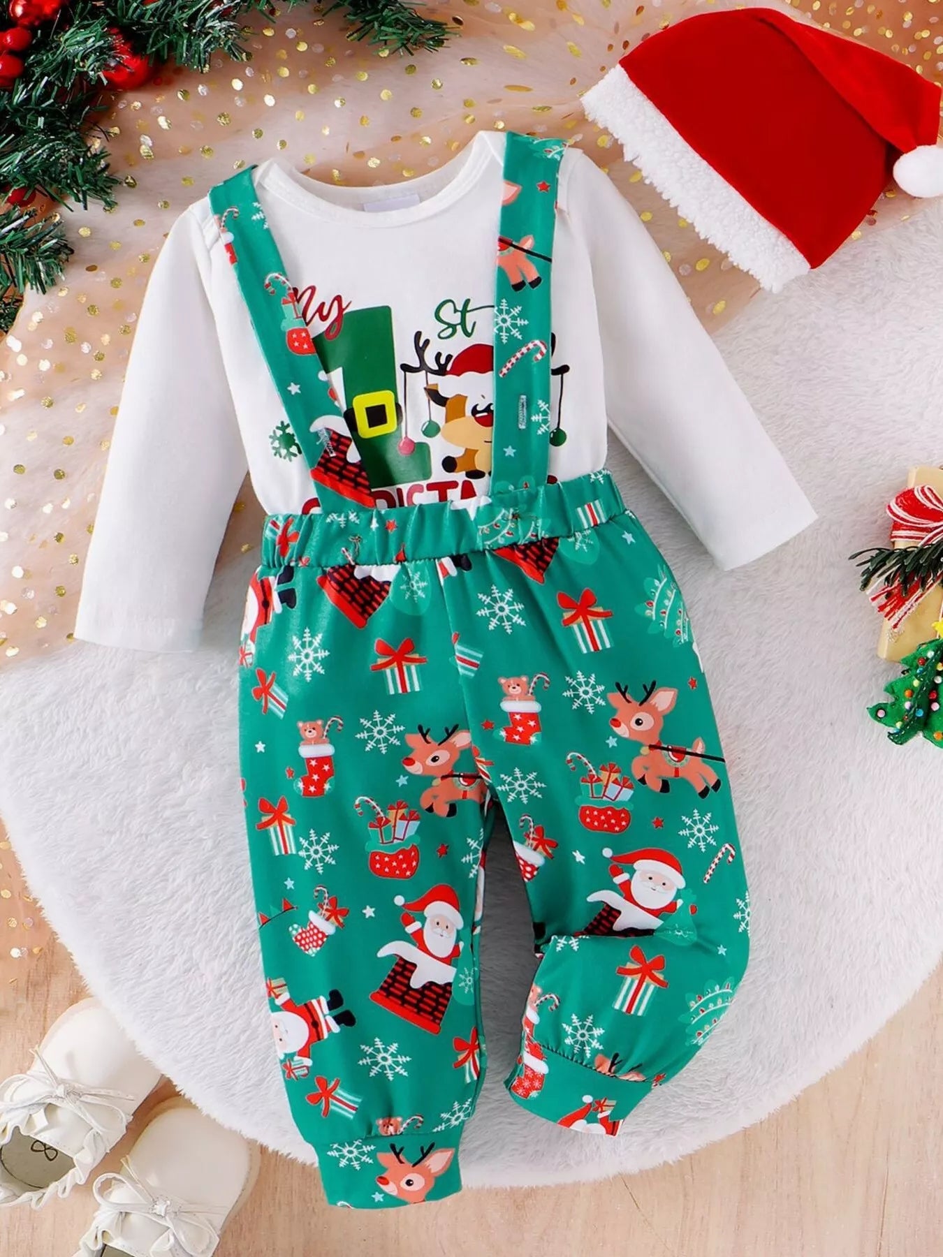 Children's My First Christmas Outfit Set