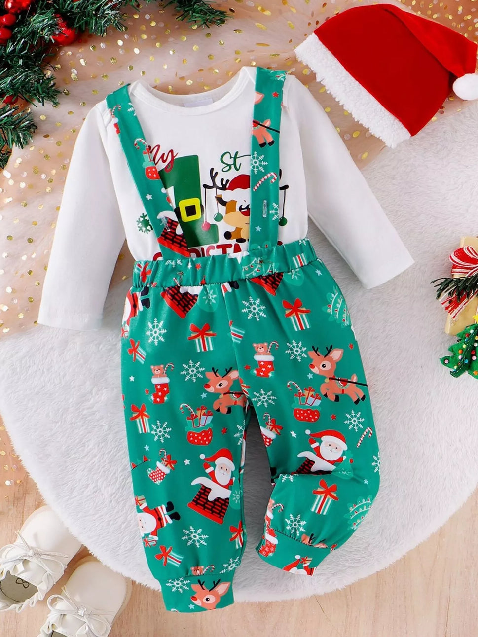 Children's My First Christmas Outfit Set