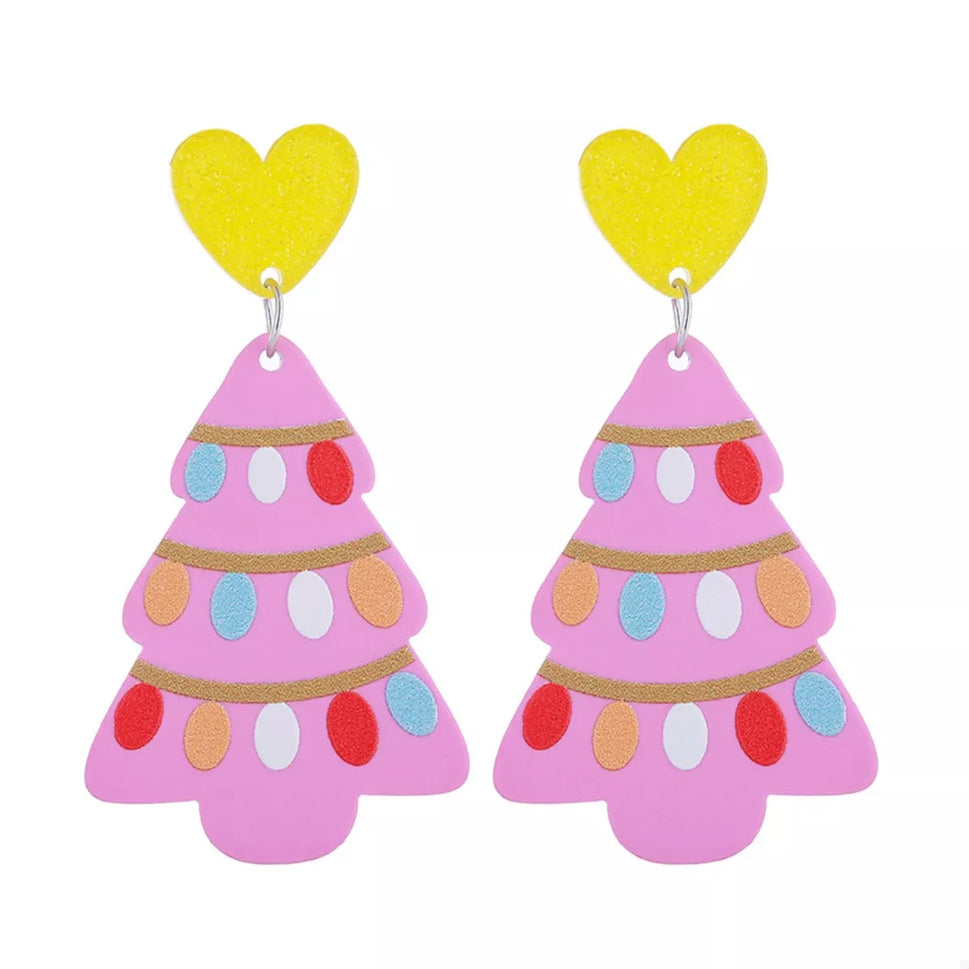 Christmas Dangle Earrings