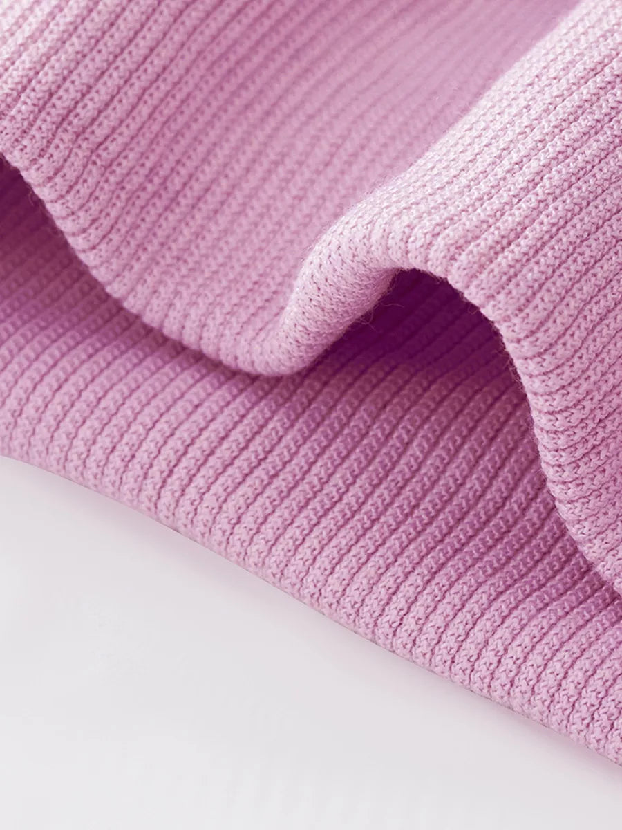 Children's Christmas Tree Print Crew Neck Sweatshirt