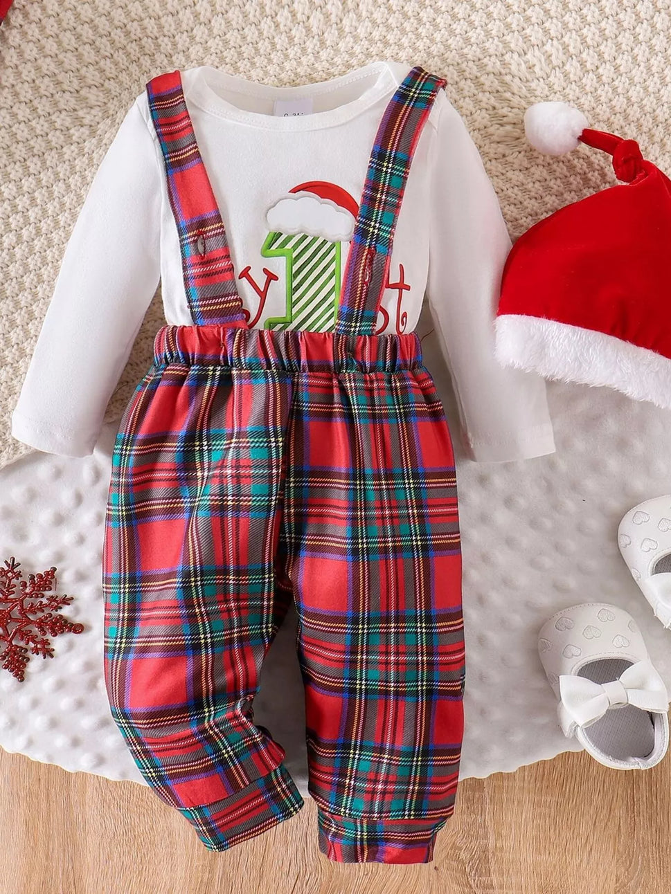 Children's First Christmas Outfit Set