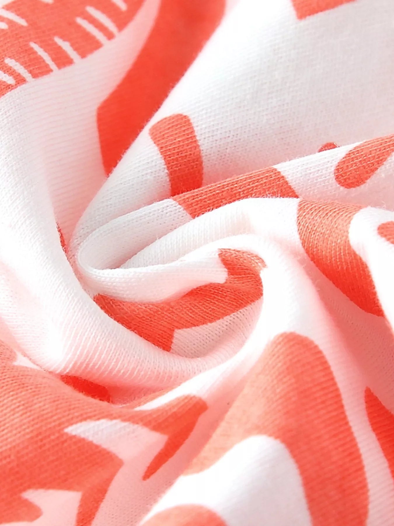 Children's Tropical Print Long Sleeve Pajama Set