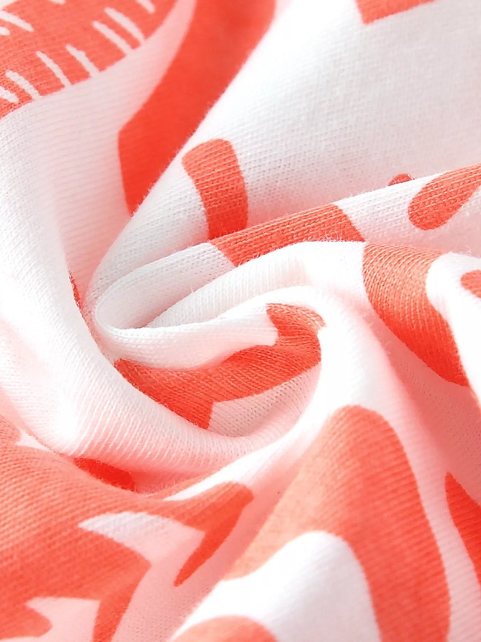 Children's Tropical Print Long Sleeve Pajama Set