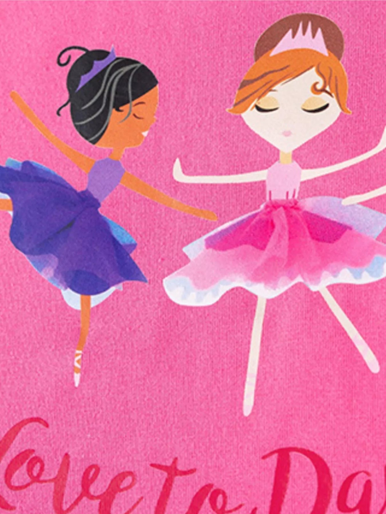 Children's Round Neck T-Shirt and Skirt Set